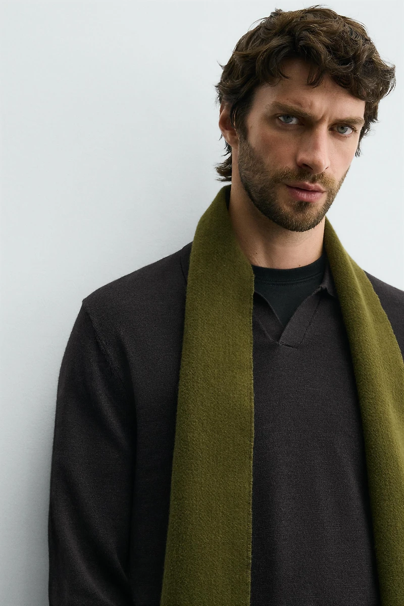 POLO EN MAILLE 100% LAINE