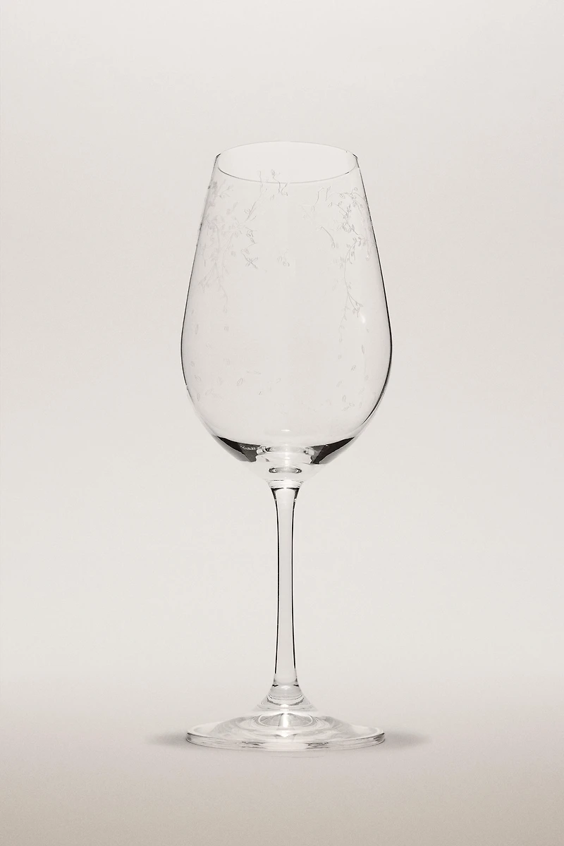 CHRISTMAS ENGRAVED GLASS