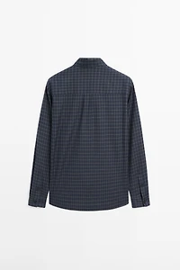 Relaxed fit check shirt