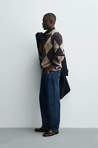 PULL EN JACQUARD À LOSANGES