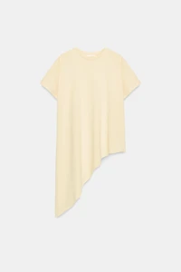 ASYMMETRIC SHORT SLEEVE T-SHIRT