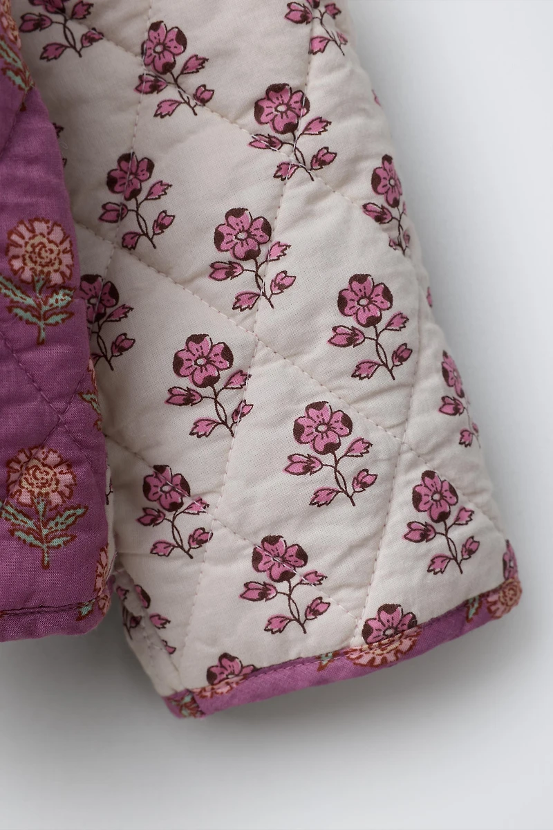 VESTE MATELASSÉE PATCHWORK