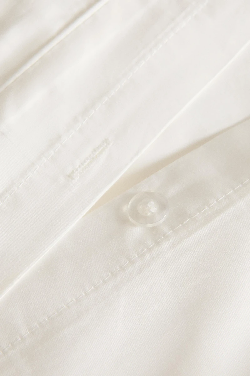 PERCALE FLAT SHEET WITH PIPING (800 THREAD COUNT)