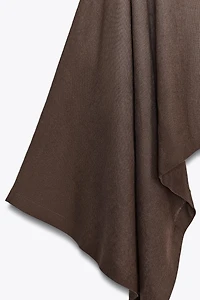 ASYMMETRIC CAPE KIMONO