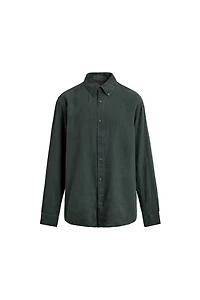 REGULAR FIT 100% LINEN SHIRT