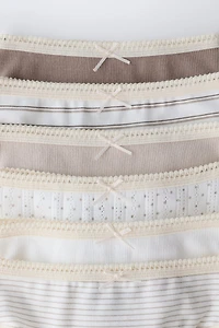 6- ANS/ LOT DE SIX CULOTTES IMPRIMÉES
