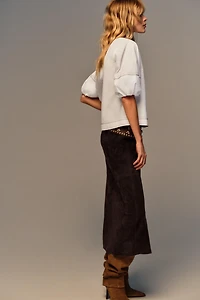 CHEMISE SURPIQÛRES MANCHES BOUFFANTES