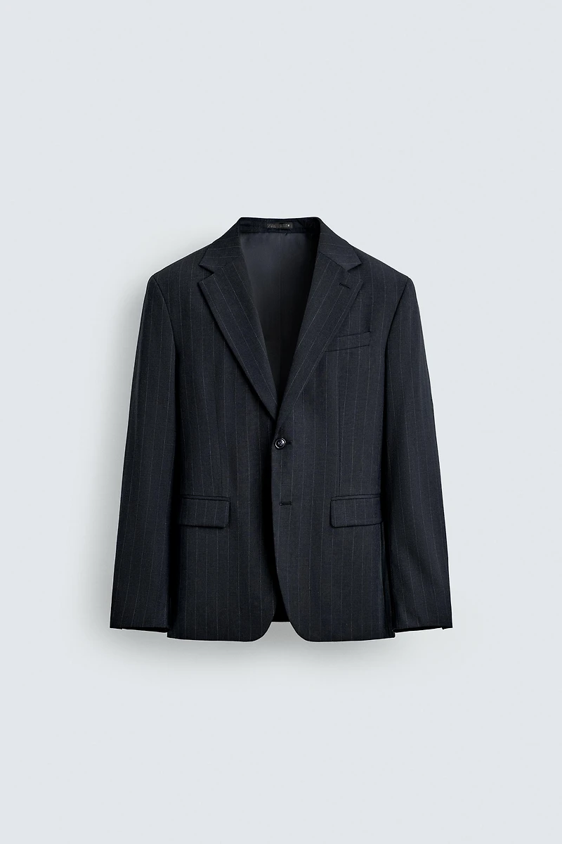 PINSTRIPE SUIT BLAZER