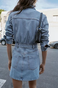 Z1975 SHORT DENIM DRESS