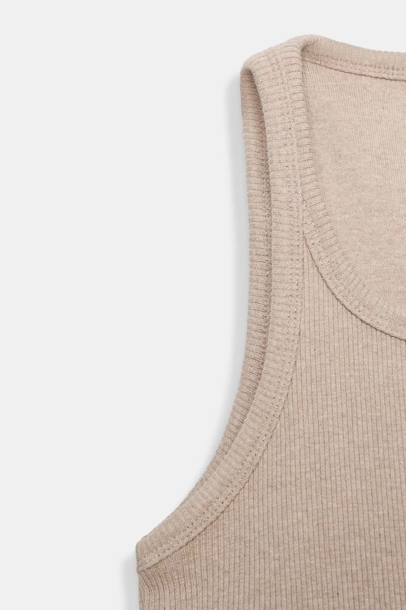 RIB STRAPPY TOP