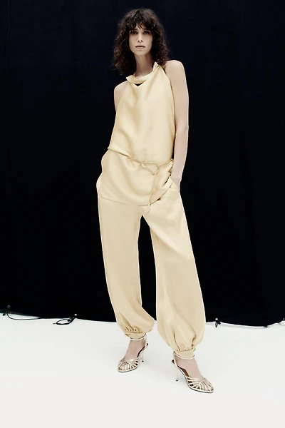 TOP HALTER SATINÉ ZW COLLECTION