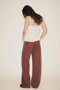 TOP GEORGETTE DENTELLE