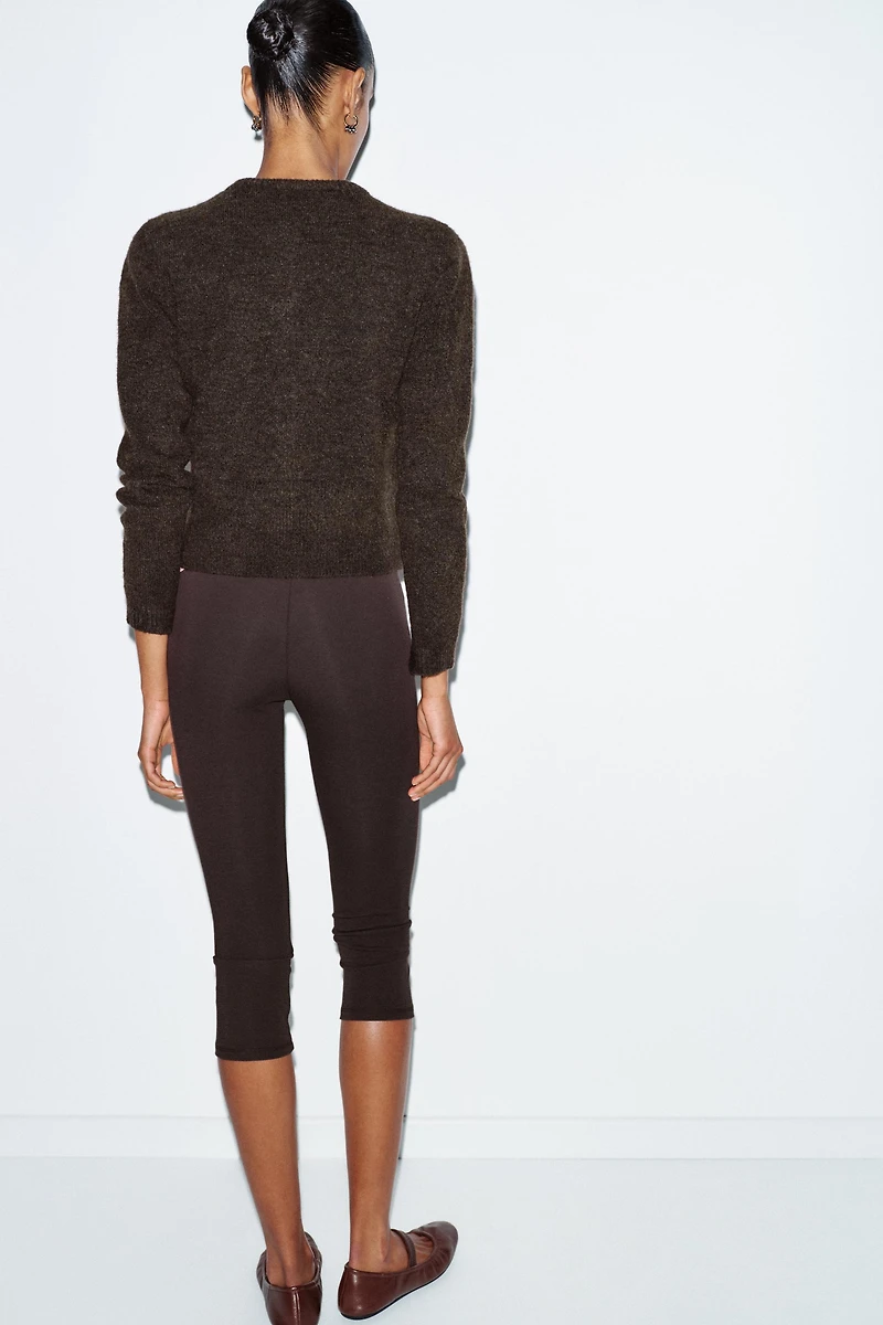 BALL BUTTON KNIT CARDIGAN