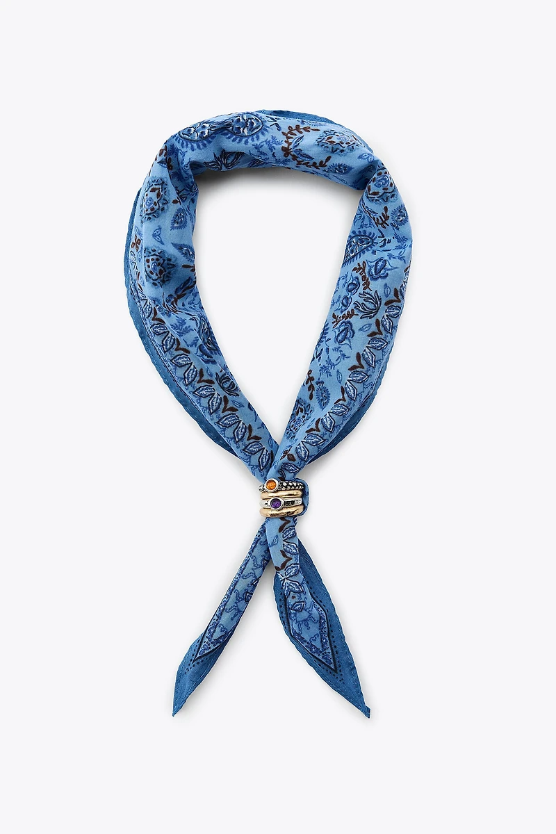 COWBOY RING BANDANA