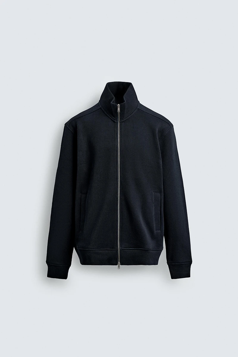 VESTE CÔTELÉE ZIPPÉE