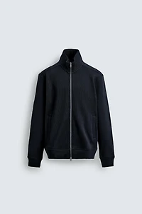 VESTE CÔTELÉE ZIPPÉE
