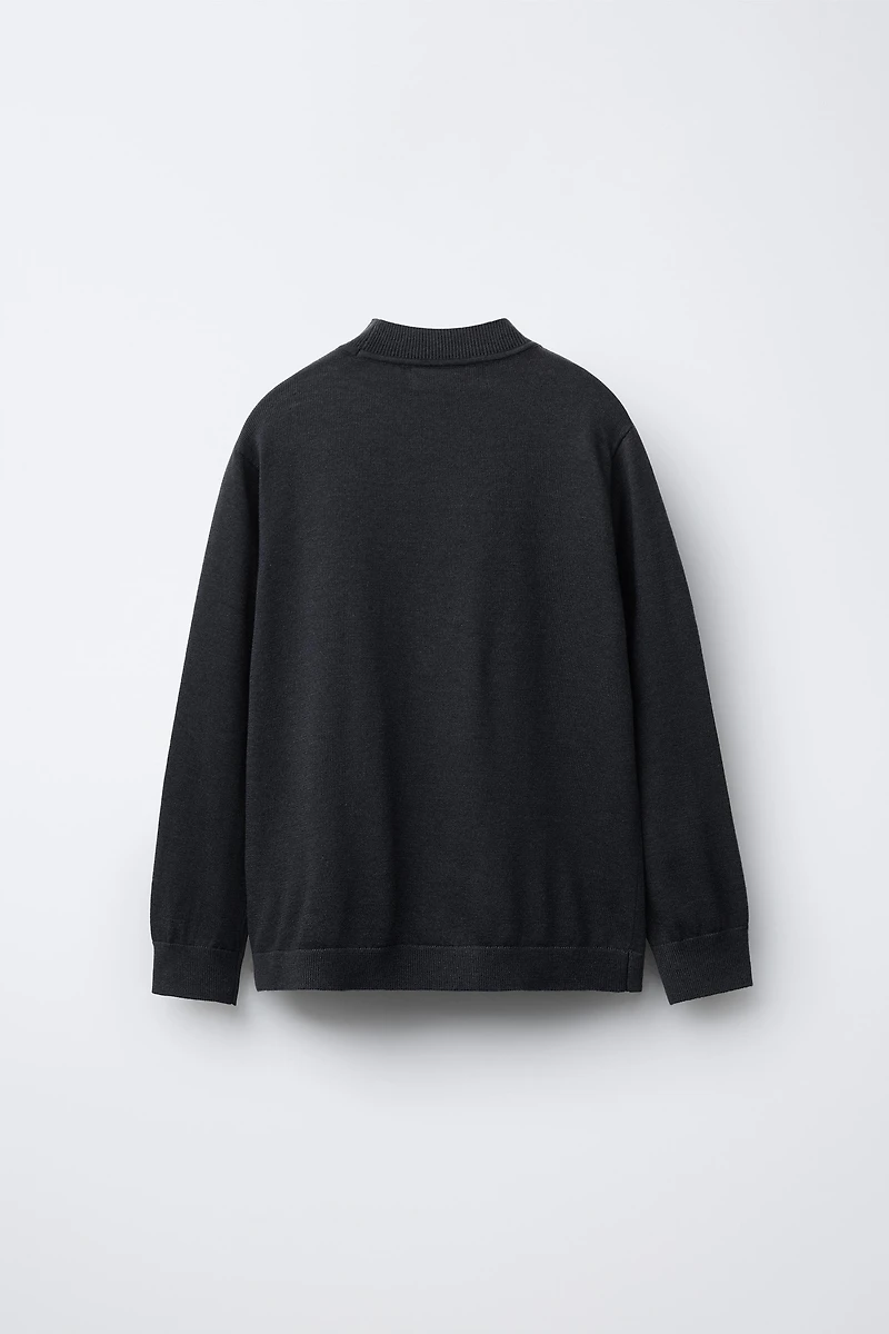 PULL COL CHEMINÉE EN MAILLE FINE