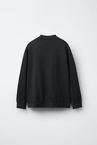 PULL COL CHEMINÉE EN MAILLE FINE