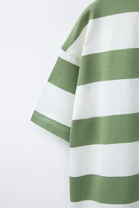 WIDE STRIPE T-SHIRT