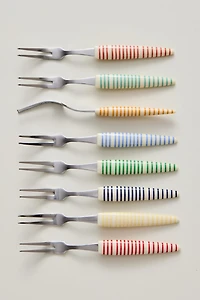 STRIPED APPETIZER PICKS (PACK OF 8)