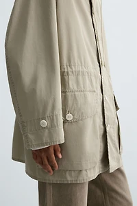 SHORT COTTON PARKA