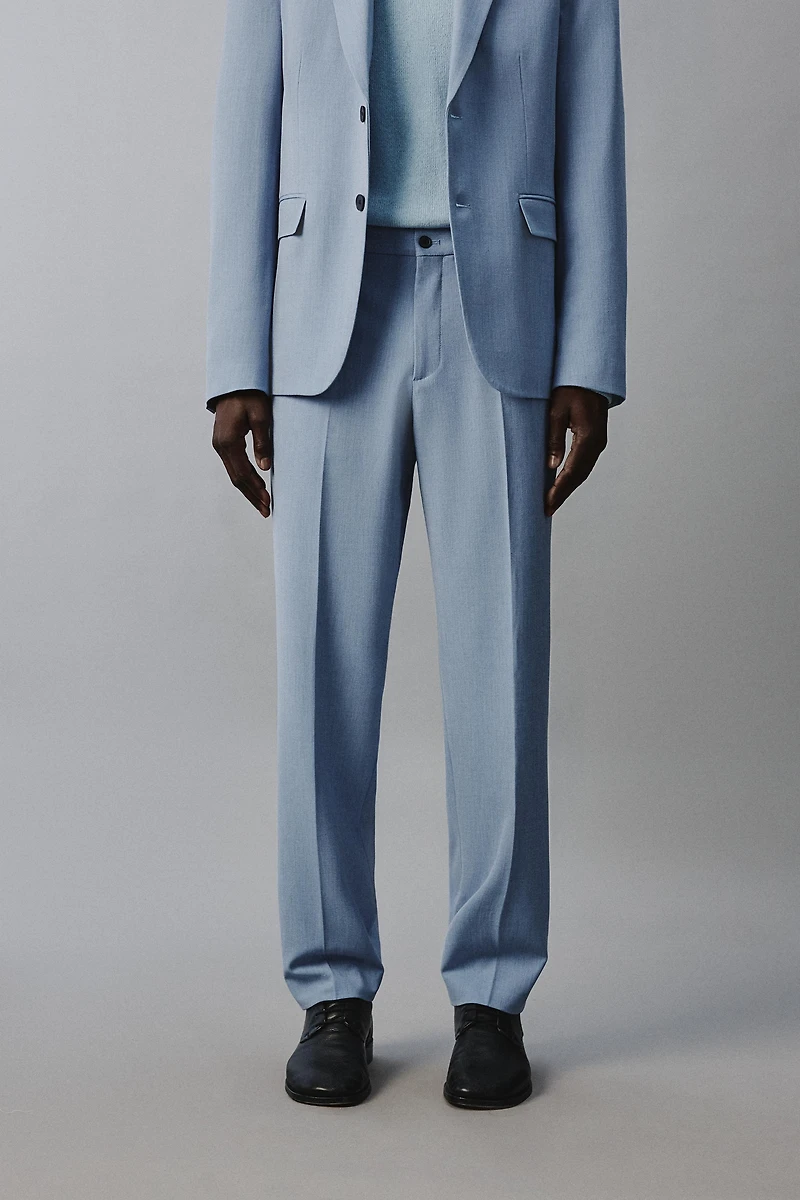 PANTALON DE COSTUME STRUCTURÉ CONFORT