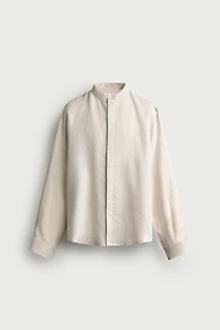 CHEMISE COUPE DÉCONTRACTÉE 100% LIN