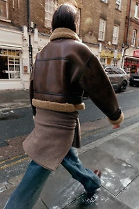 SHORT DOUBLE-FACED JACKET