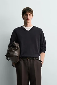 PULL LÉGER COTON ET LIN