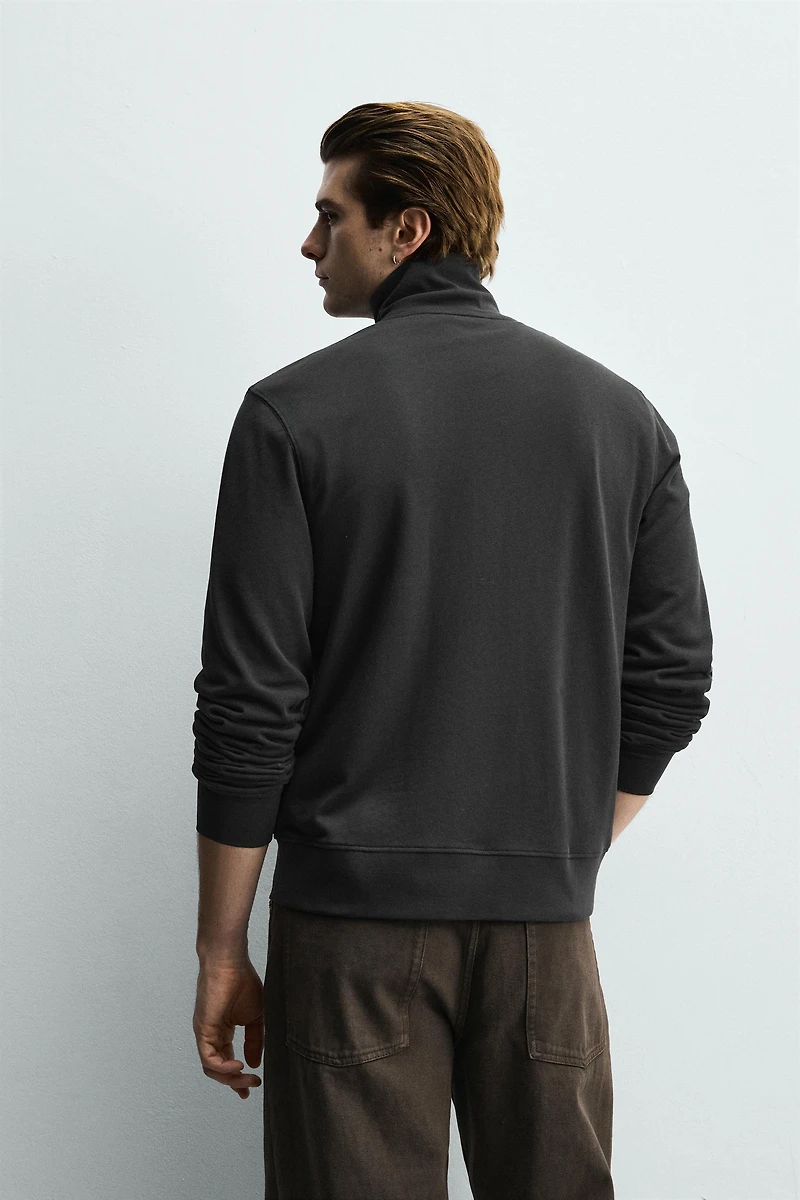 SWEAT REGULAR FIT ZIPPÉ