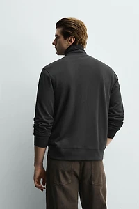 SWEAT REGULAR FIT ZIPPÉ