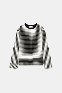 LONG SLEEVE STRIPED T-SHIRT