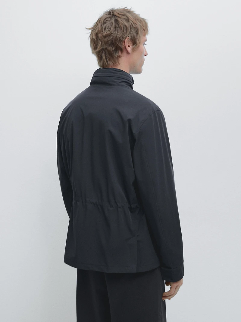 Stretch fabric jacket