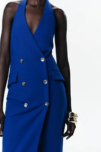 WRAP TUBE MIDI DRESS