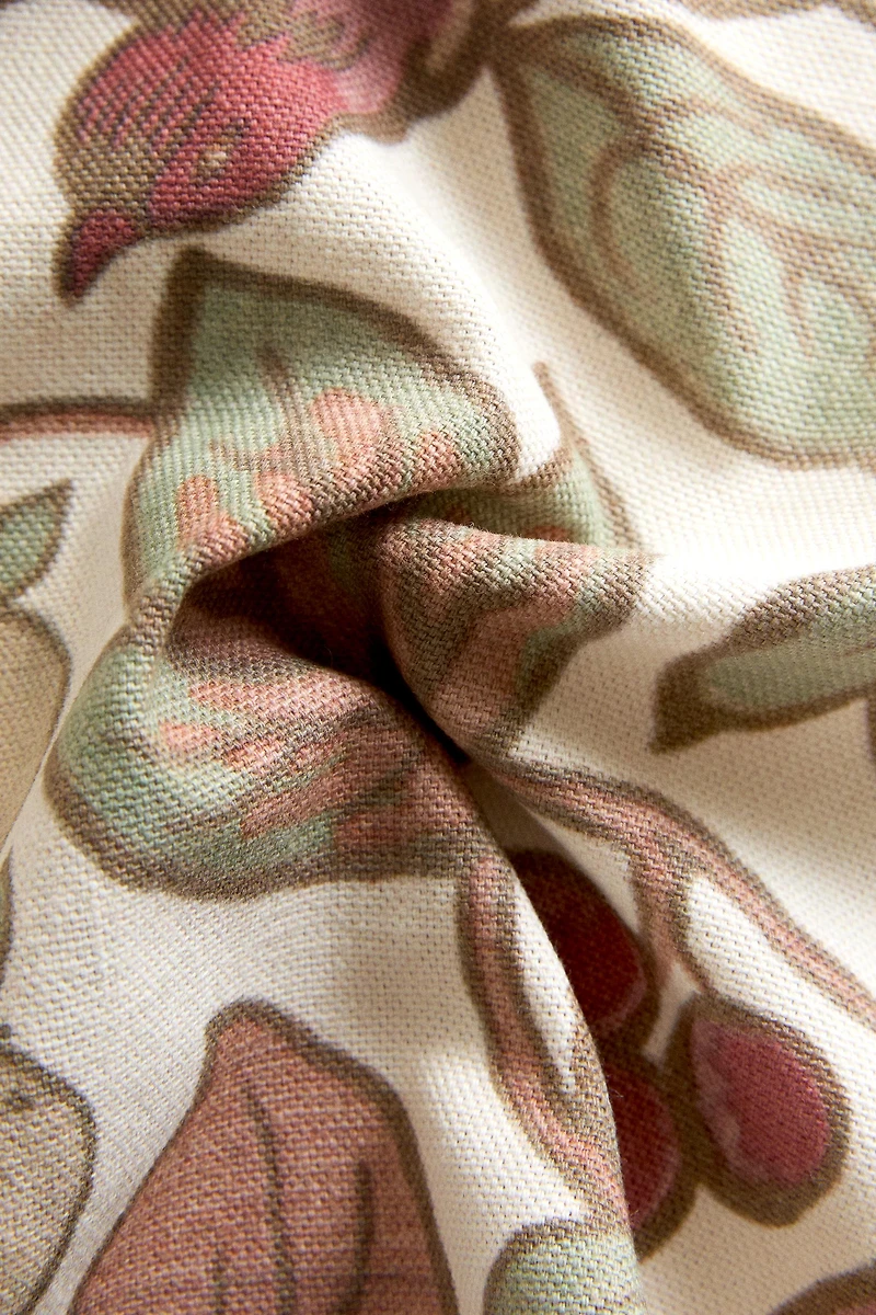 FLORAL AND BIRD COTTON TABLECLOTH | KATHARINE POLE