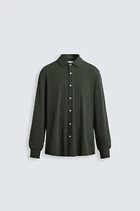 TEXTURED STRETCH SHIRT