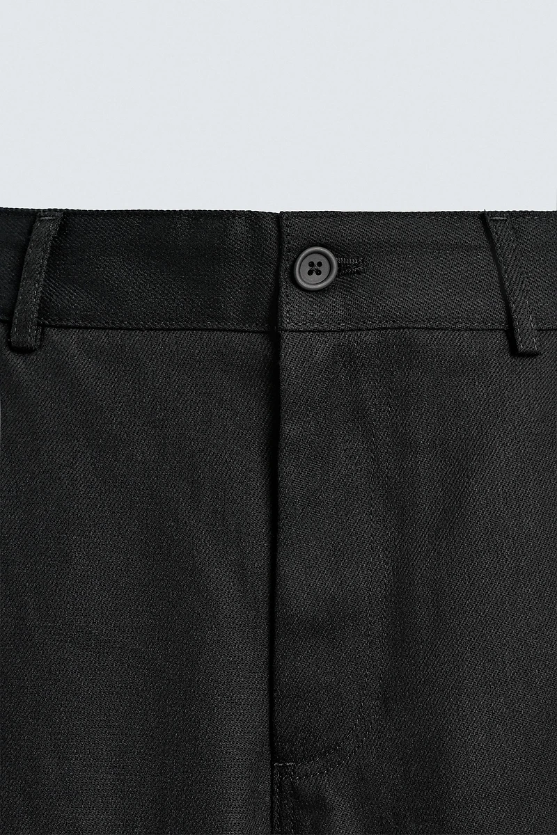BARREL FIT LYOCELL - COTTON PANTS