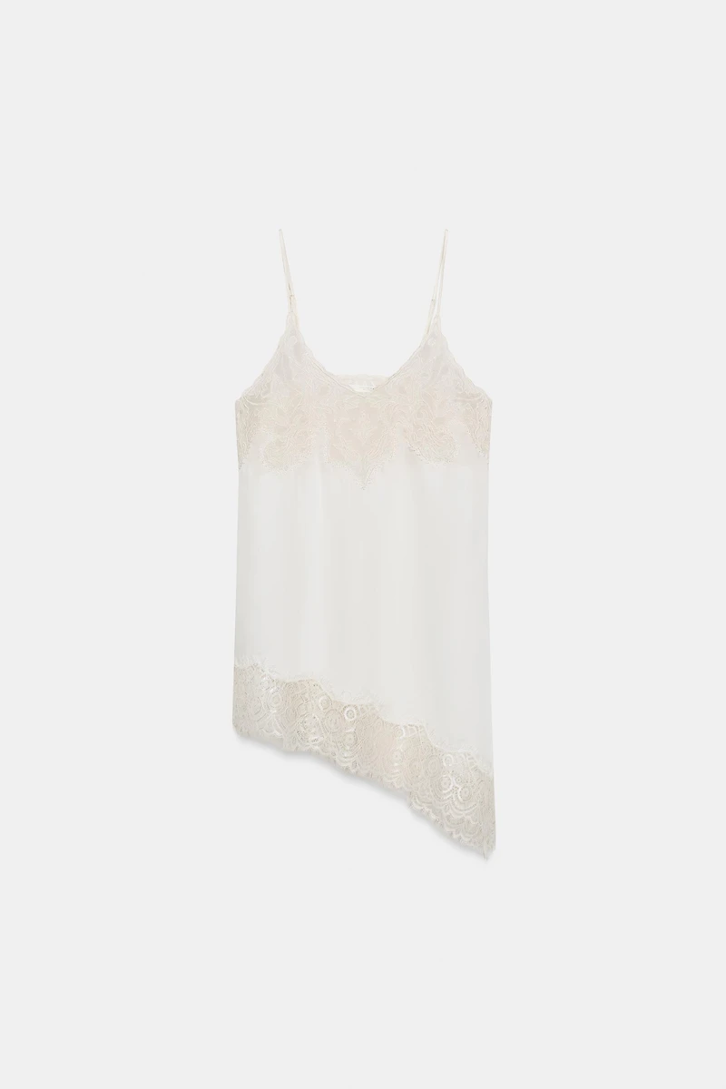 ZW COLLECTION LACE CAMISOLE TOP