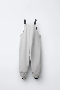 WATER-RESISTANT RUBBERIZED OVERALLS