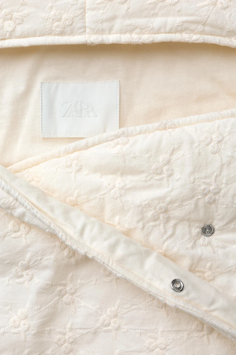 FLORAL EMBROIDERED BABY CARRIER