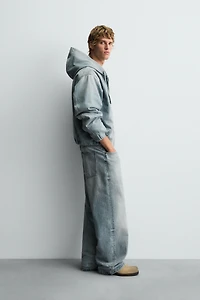 DENIM HOODIE JACKET