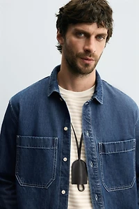REGULAR FIT DENIM SHIRT