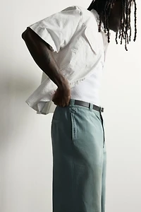 DENIM CHINO PANTS