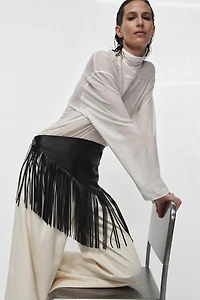 LYOCELL AND LINEN T-SHIRT