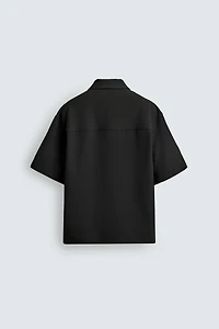 TECHNICAL ZIP POLO SHIRT
