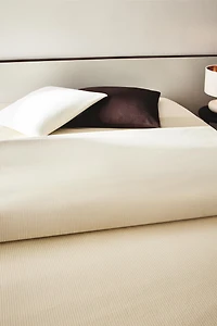 STRIPED PRINT DUVET COVER