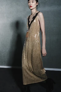 SEQUIN LACE DRESS ZW COLLECTION