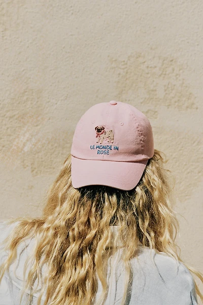 CASQUETTE SERGÉ INSCRIPTION CHIEN