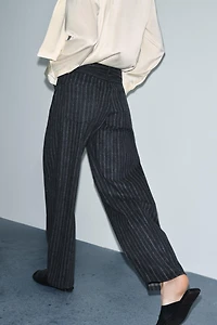 ZW COLLECTION STRIPED BALLOON PANTS