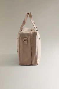 SAC DE VOYAGE CROÛTE DE CUIR